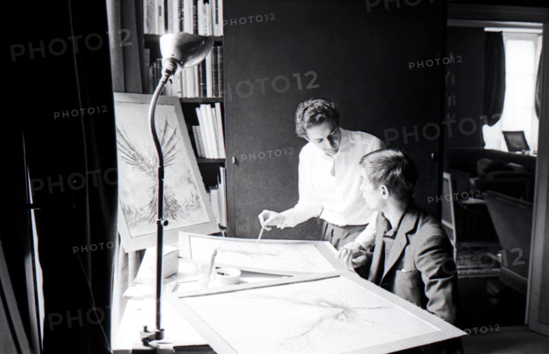 Rudolf Noureev et Raimundo de Larraín, 1961