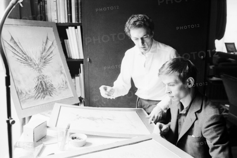 Rudolf Noureev et Raimundo de Larraín, 1961