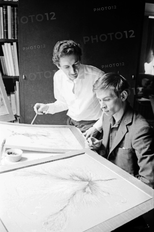 Rudolf Noureev et Raimundo de Larraín, 1961