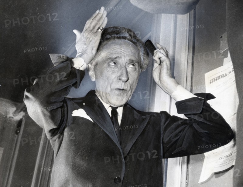 Cocteau, en mars 1956