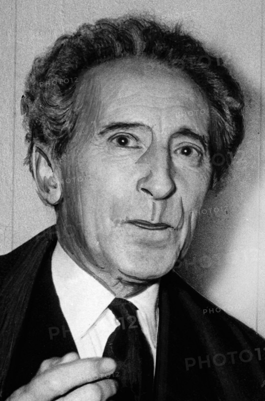 Cocteau, portrait, March 1962