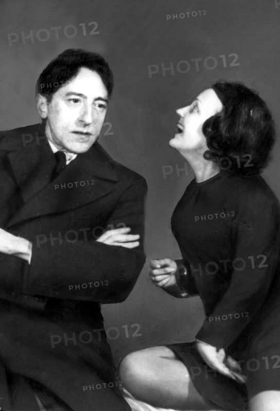 Piaf et Jean Cocteau en 1940