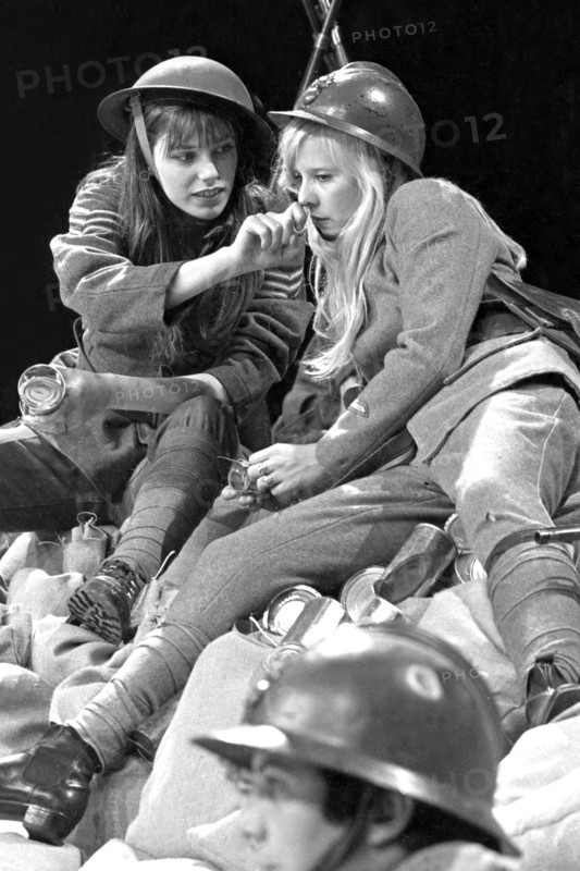 Jane Birkin and Sylvie Vartan