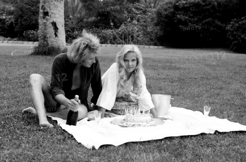 Johnny Hallyday and Sylvie Vartan