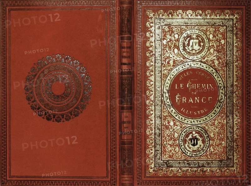 Verne, Le Chemin de France (Couverture du livre)