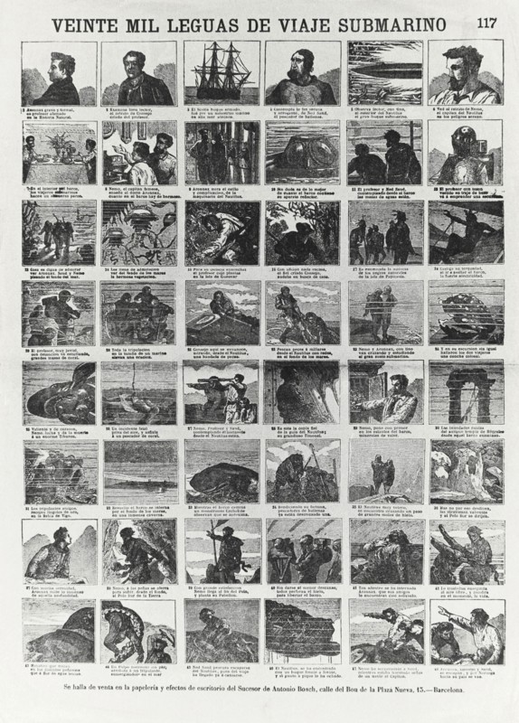 20.000 lieues sous les mers - Vignettes illustratives