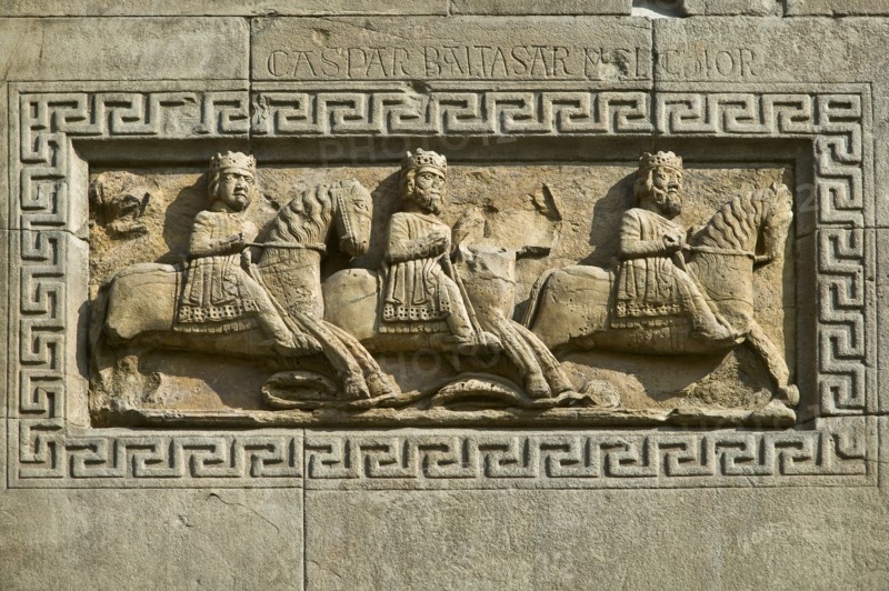 Façade de la Cathédrale de Fidenza en Italie