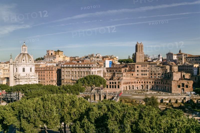 The Trajan's Market in Rome, Italy