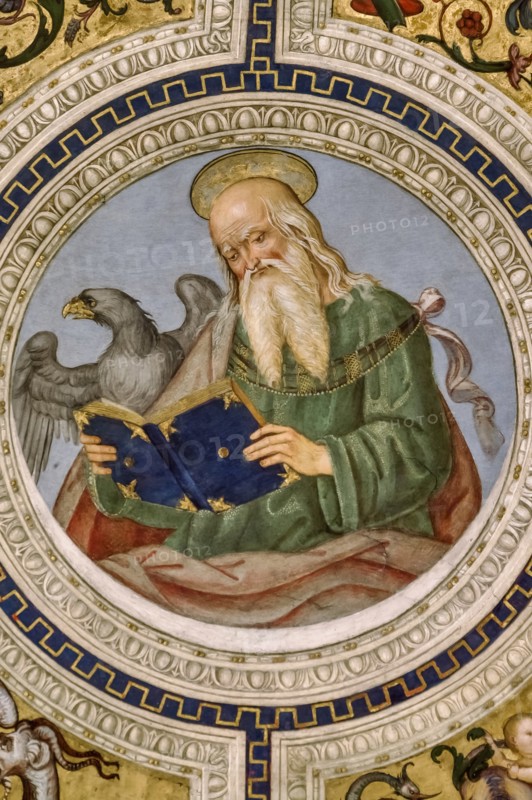 Fresco of the Basilica of St. Maria del Popolo Choir