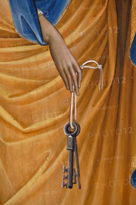Detail of Paolo Veneziano's Polyptych with Saints