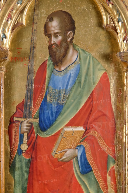 Detail of Paolo Veneziano's Polyptych with Saints