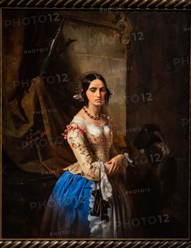 Giuseppe Molteni: "The castle guardian's daughter"