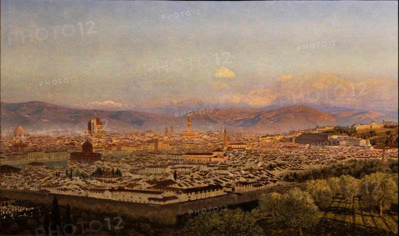 Brett, "View of Florence from Bellosguardo"