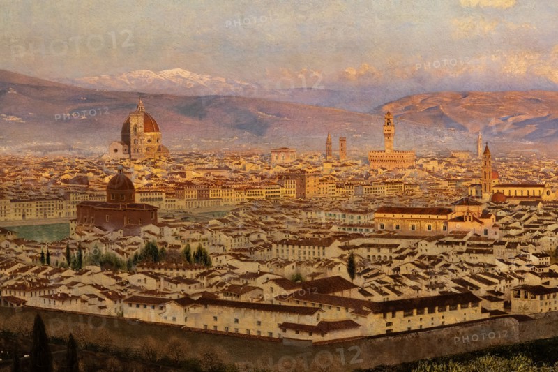 Brett, "View of Florence from Bellosguardo"