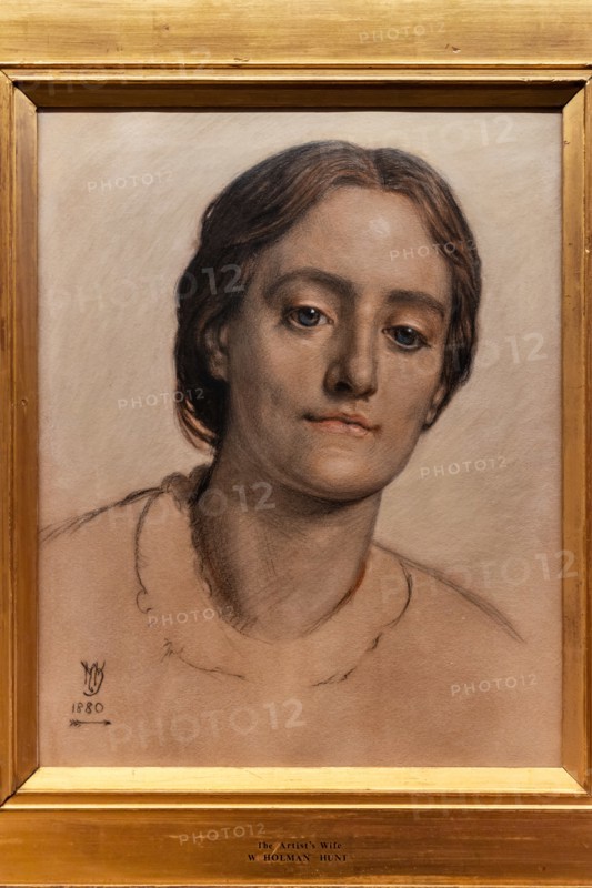 Holman Hunt, "Portrait of Edith Holman Hunt"