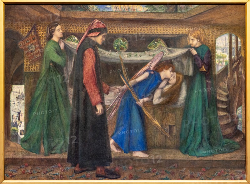 Rossetti, "Dante's Dream at the time of Beatrice's Death"