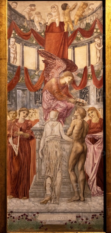 Coley Burne-Jones, "The temple of Love"