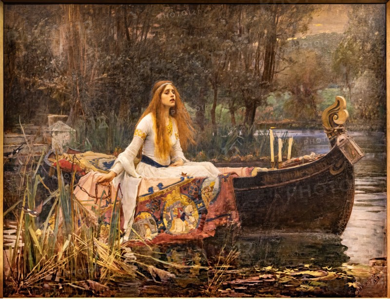 Waterhouse, "The Lady of Shalott"