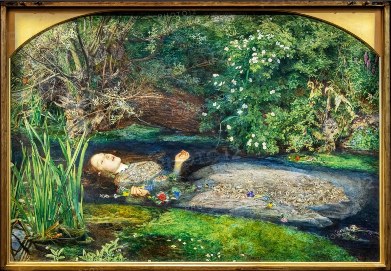 Millais, "Ophelia"