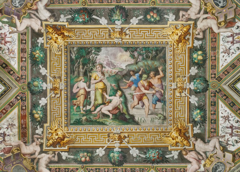 Parma, San Secondo, Rocca Dei Rossi, Hall of Latona