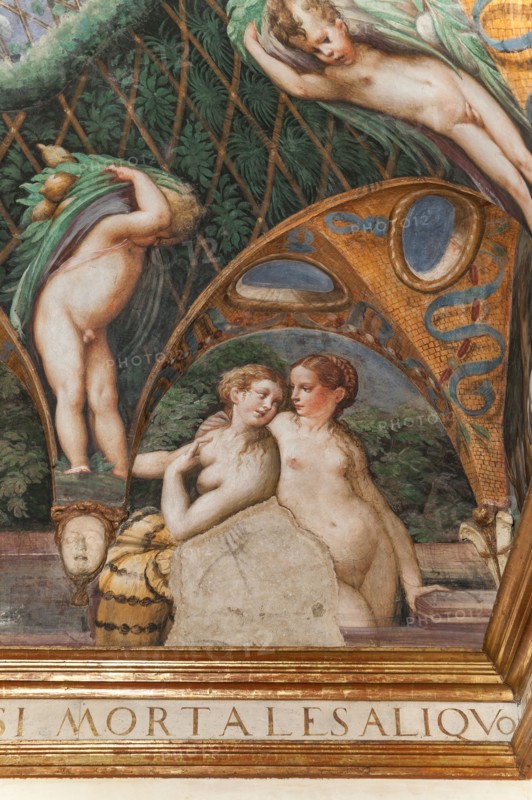 Parme, Fontanellato, Rocca Sanvitale, salle de Diane et Actéon