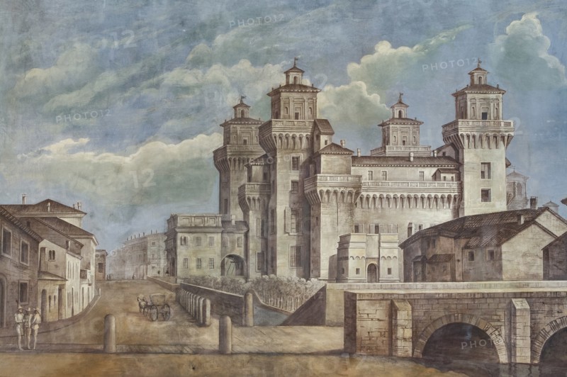 Ferrara, the Castello Estense