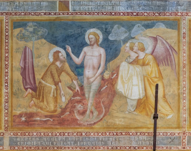 Codigoro, the Pomposa Abbey, interior of the Basilica of Santa Maria