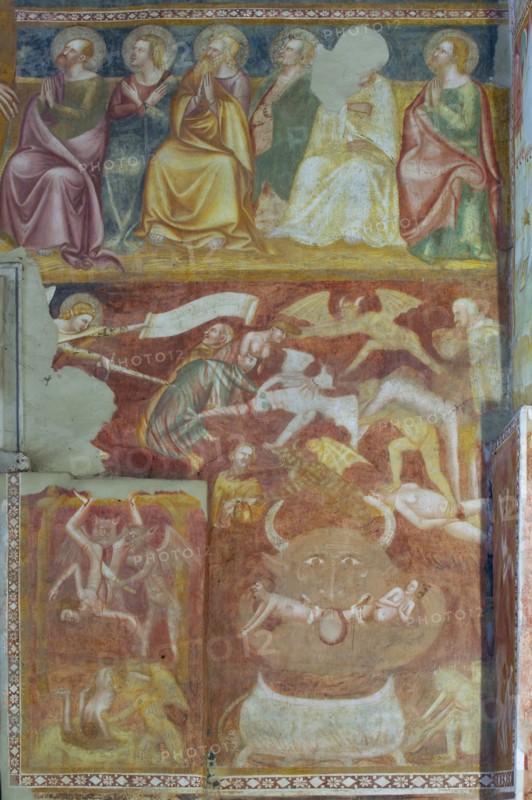 Codigoro, the Pomposa Abbey, interior of the Basilica of Santa Maria