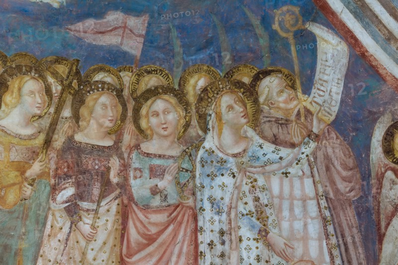 Codigoro, the Pomposa Abbey, interior of the Basilica of Santa Maria