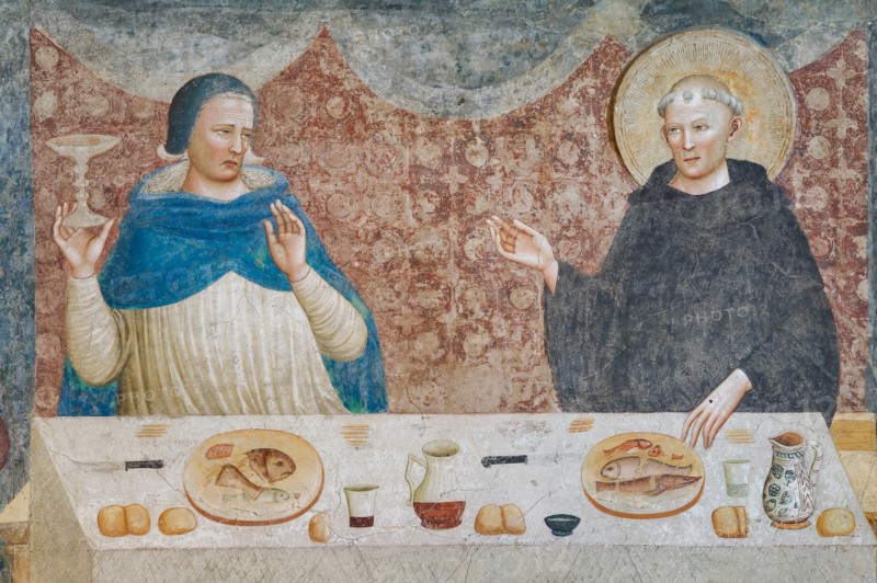 Codigoro, Abbaye de Pomposa, refectoire