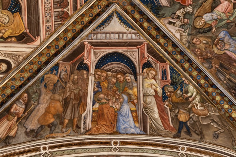 Foligno, Trinci Palace, the chapel
