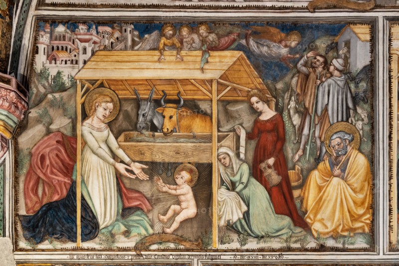Foligno, Trinci Palace, the chapel