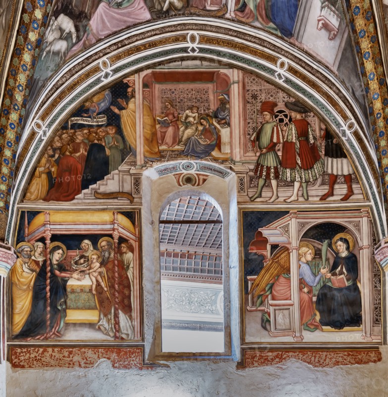 Foligno, Trinci Palace, the chapel