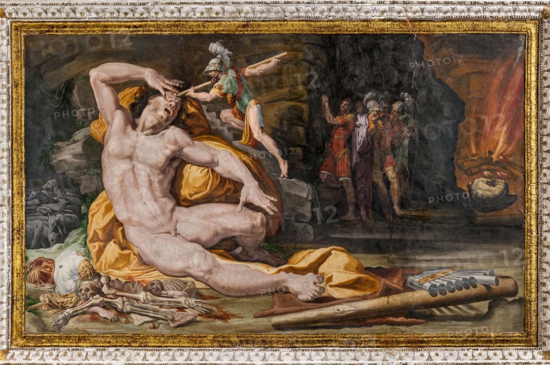 Bologna Palazzo Poggi, Room of Polyphemus