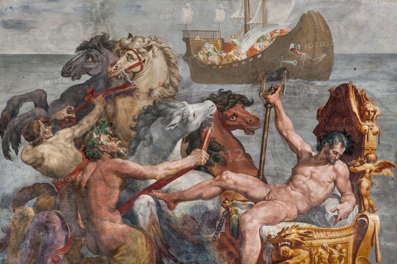 Bologna Palazzo Poggi, Room of Polyphemus