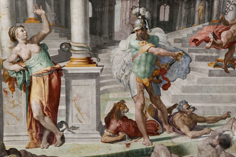 Bologna Palazzo Poggi, Room of Polyphemus