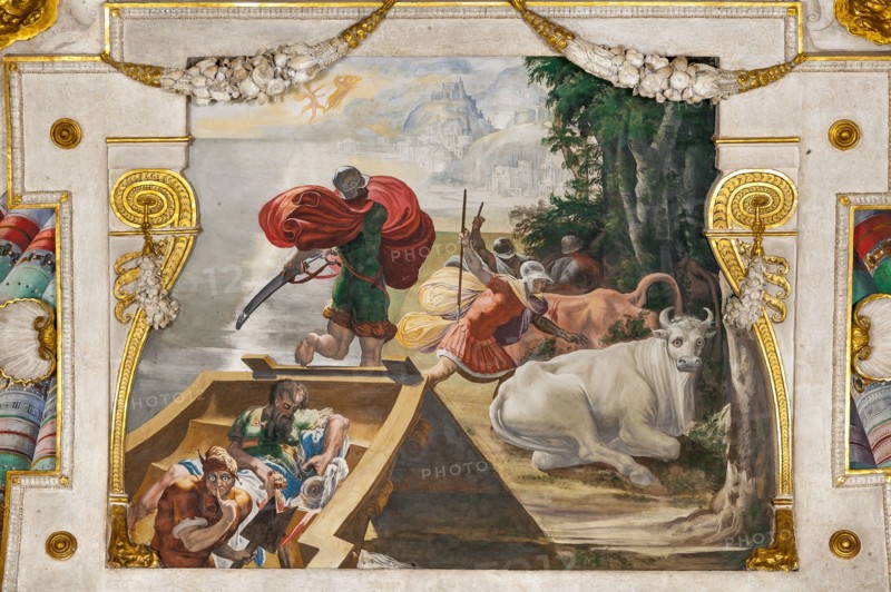 Bologne, Palazzo Poggi, salle d'Ulysse