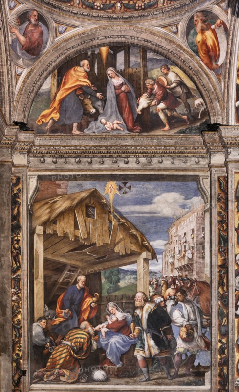 Piacenza, Sanctuary of the Madonna della Campagna, left aisle, first chapel