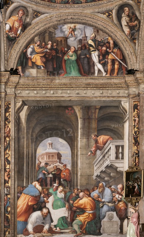 Plaisance, sanctuaire Madonna della Campagna, chapelle Sainte Catherine