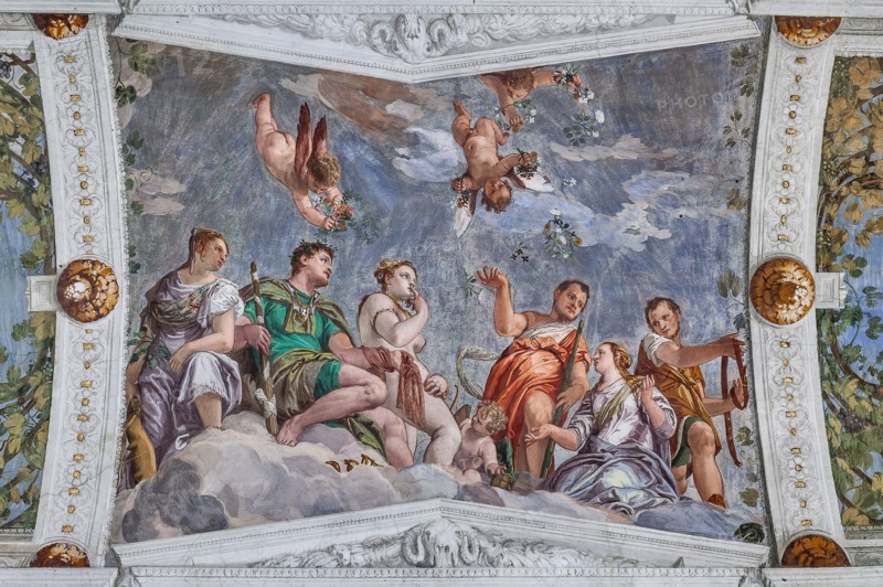 Maser, Villa Barbaro, Room of the Conjugal Love