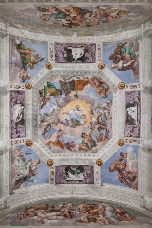 Maser, Villa Barbaro, the Hall of Olympus