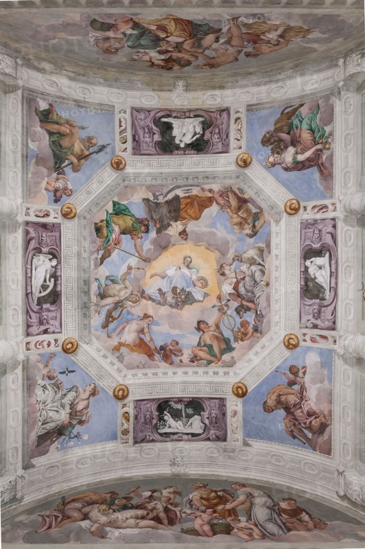 Maser, Villa Barbaro, salle de l'Olympe