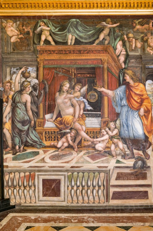 Rome, Villa Farnesina, salle des noces d'Alexandre et de Roxane