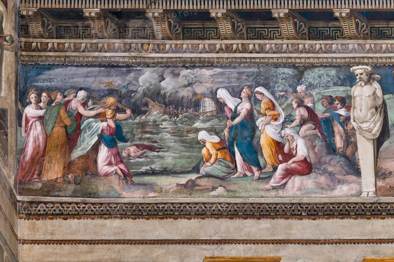 Rome, Villa Farnesina, The Hall of Perspectives