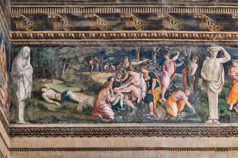 Rome, Villa Farnesina, The Hall of Perspectives