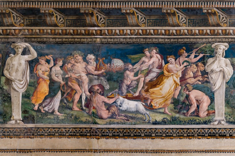 Rome, Villa Farnesina, The Hall of Perspectives
