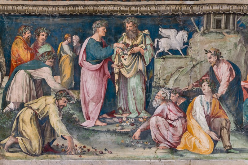 Rome, Villa Farnesina, The Hall of Perspectives