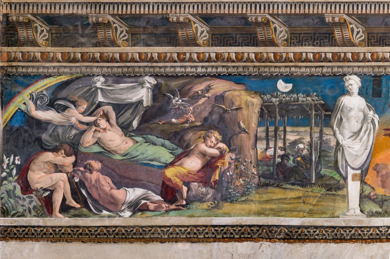 Rome, Villa Farnesina, The Hall of Perspectives