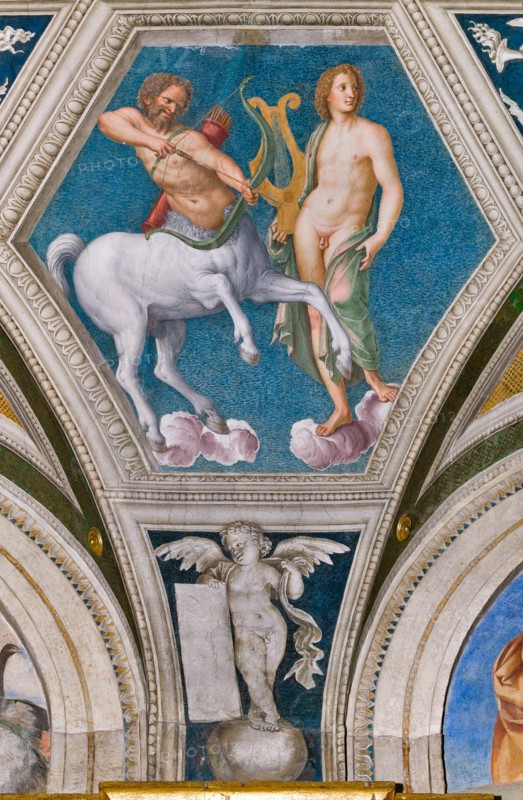 Rome, Villa Farnesina, the Loggia of Galatea