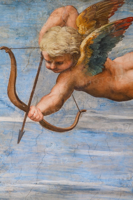 Rome, Villa Farnesina, the Loggia of Galatea